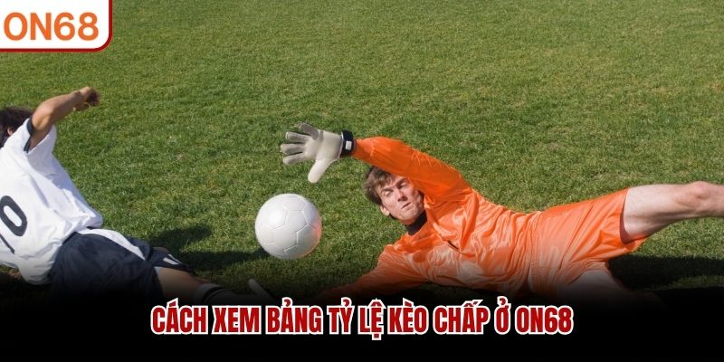 Cách xem bảng tỷ lệ kèo chấp ở ON68 kèo chấp